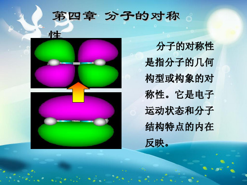 分子对称性课件