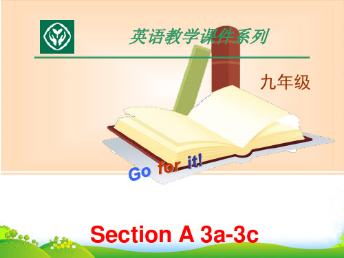 人教版英语九全Unit 6 Section A(3a-3c)(共39张PPT)