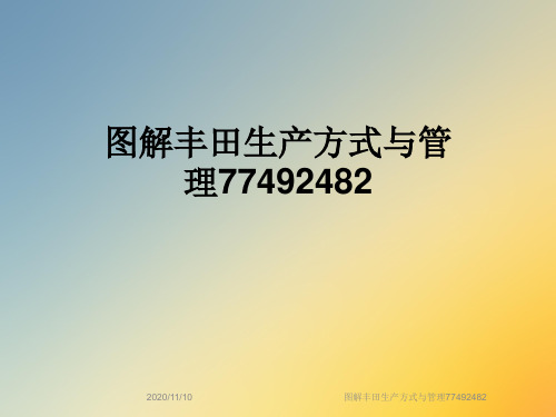 图解丰田生产方式与管理77492482