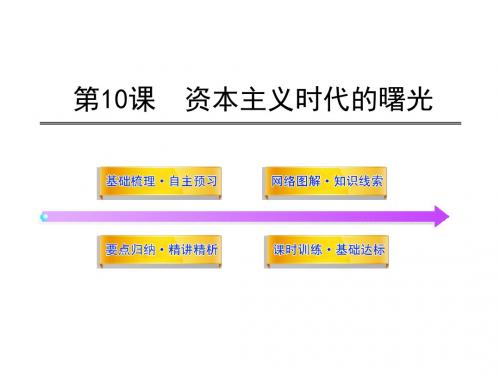 10课__资本主义时代的曙光最新.ppt