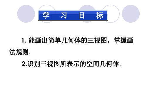 空间几何体的三视图(1)