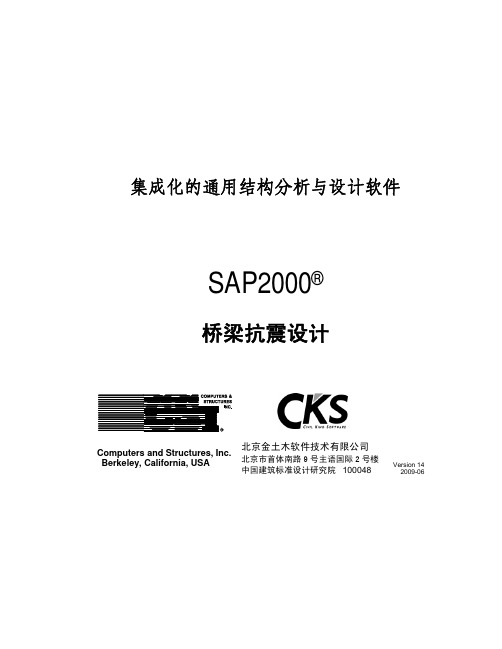 sap2000桥梁抗震设计中文版