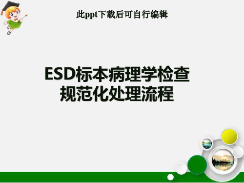 ESD标本病理检查规范处理流程ppt课件