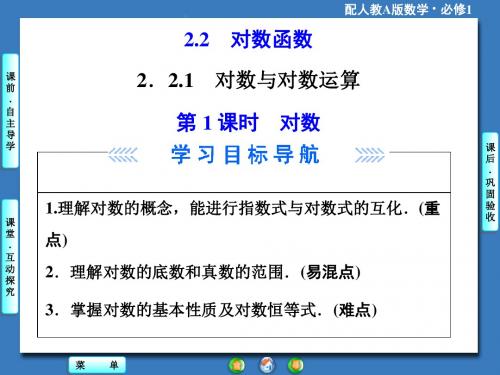 第2章2.2.1对数与对数运算第1课时