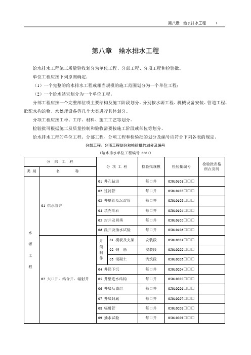 铁路验收标准指南——第8章给排水工程(共13章)
