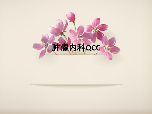 肿瘤内科QCCPPT课件