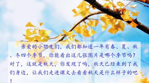 部编人教版一年级上册语文第四单元教学课件(含口语交际、语文园地)