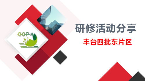 丰台东片区研修活动分享