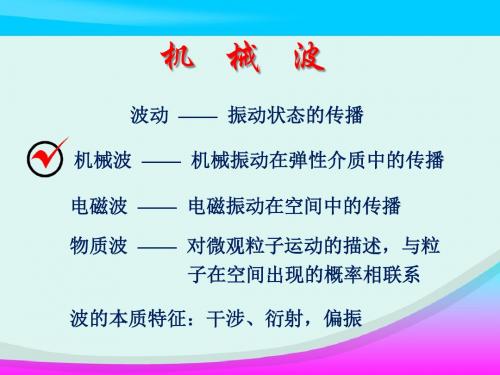 大学物理：机械波