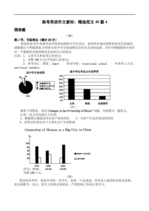 高考英语作文素材：精选范文40篇4 .doc