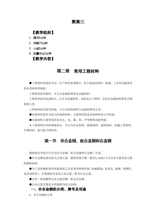 第二章  常用工程材料
