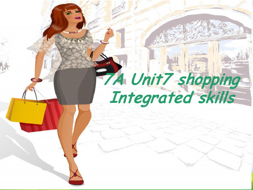 牛津译林英语 七年级上册Unit7Integrated skills(共25张PPT)