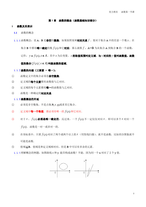 第1章  函数的概念(第一课)