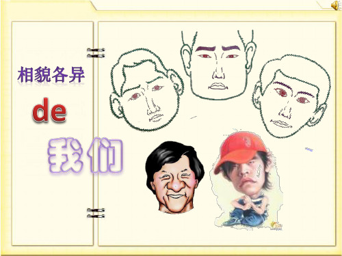 教科版科学六年级上册《相貌各异的我们》教学课件
