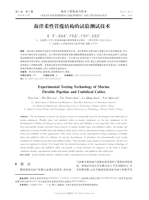 21379704_海洋柔性管缆结构的试验测试技术