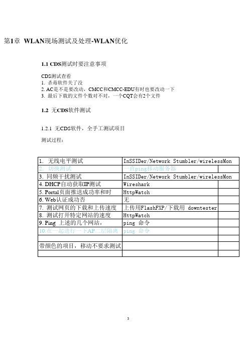 WLAN测试问题及问题处理