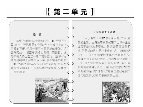高中语文 第二单元 第3课 炮兽课件 新人教版选修《外国小说欣赏》