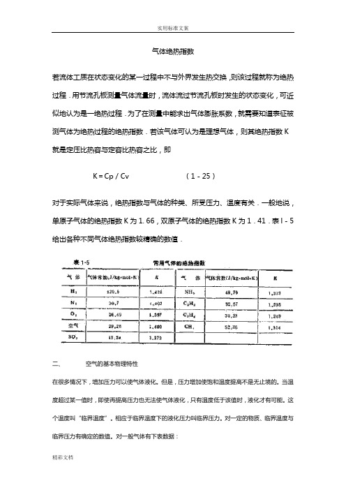 气体绝热指数