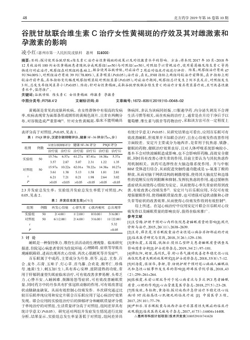 谷胱甘肽联合维生素C治疗女性黄褐斑的疗效及其对雌激素和孕激素的影响