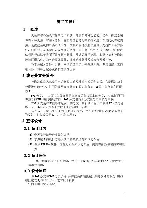 [VIP专享]魔T的设计