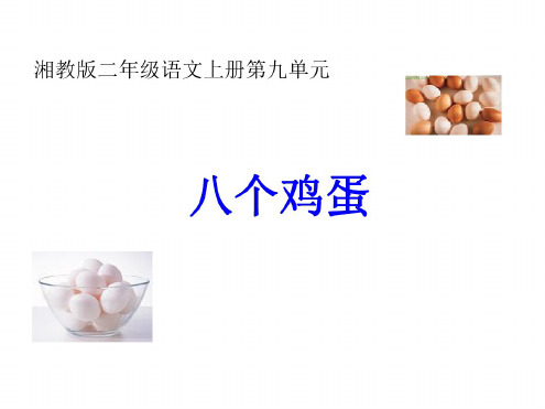 二年级语文八个鸡蛋