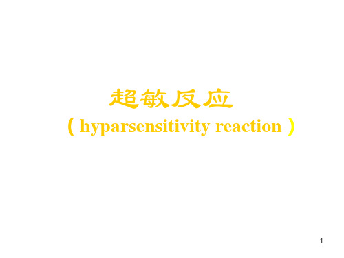 I型超敏反应