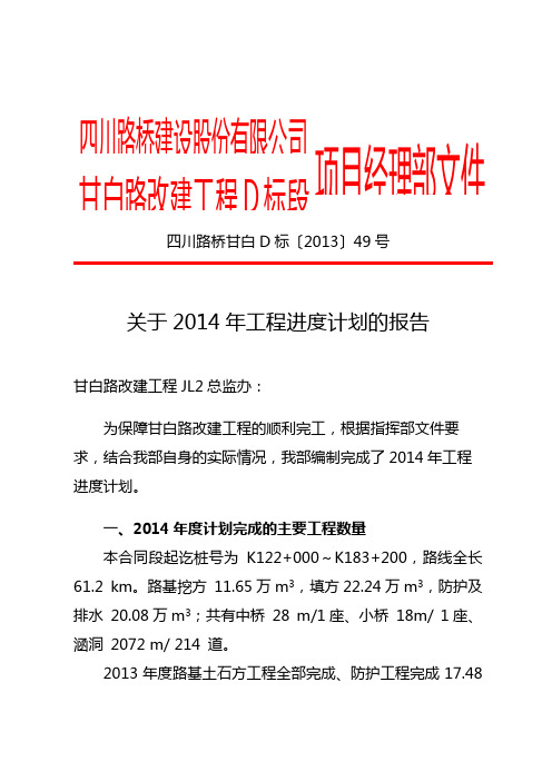2013年49号2014年计划