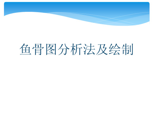 鱼骨图分析法及绘制