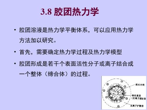 界面化学：第三章 表面活性剂溶液3