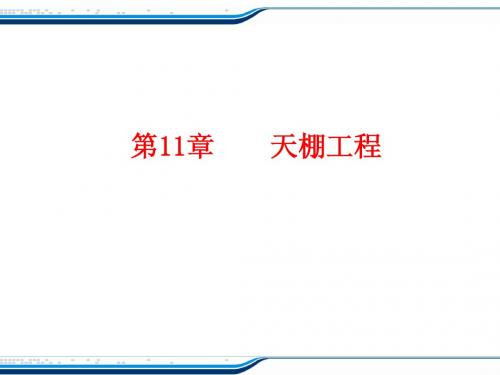 建筑工程计量与计价课件_第11章 天棚工程
