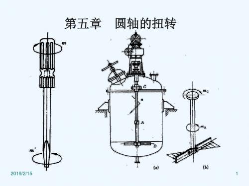 圆轴的扭转变形
