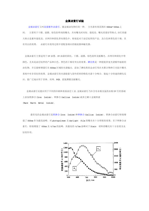 金属卤素灯试验_金属卤素灯检测