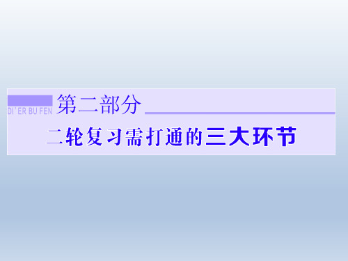2015高三历史二轮复习课件：一  新中国成立到改革开放前 社会主义曲折发展中的探索