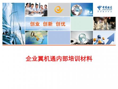 企业翼机通培训资料