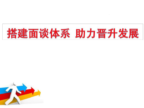 保险公司准主管晋升面谈及异议处理38页
