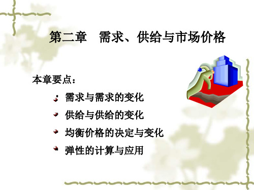 武汉大学宏微观经济学第二章PPT课件