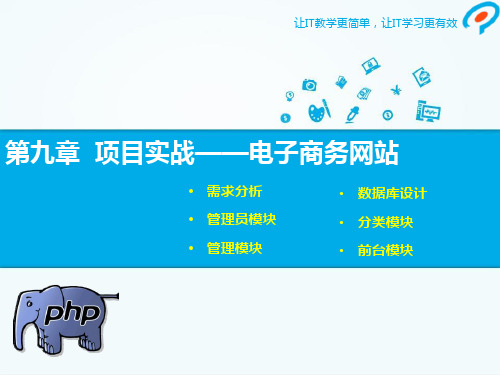 项目实战——电子商务网站PPT课件