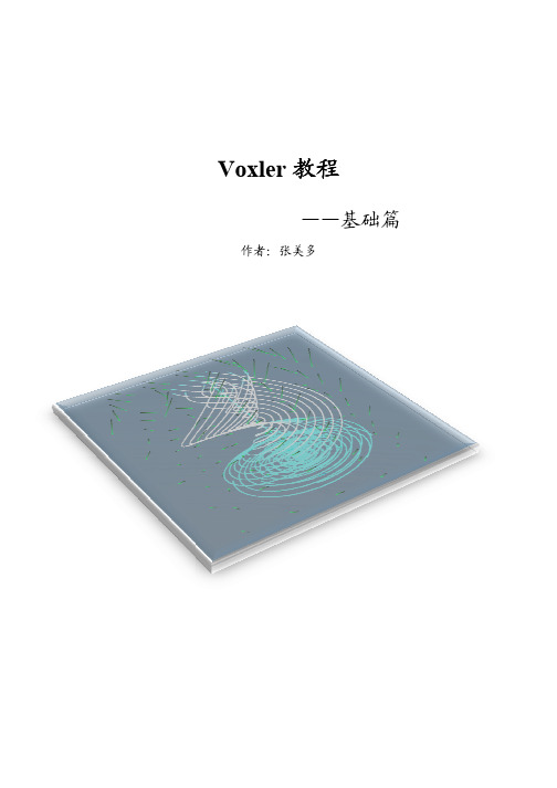 Voxler教程——基础篇