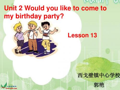 人教(新版)六年级英语上册课件_lesson_13_what_is_your_hobby