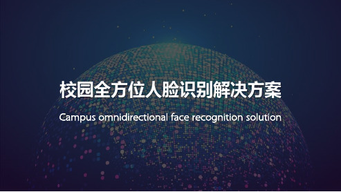 人脸识别解决方案_20190223