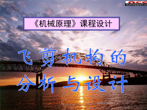 飞剪机构设计讲稿(new)(11年2)共46页
