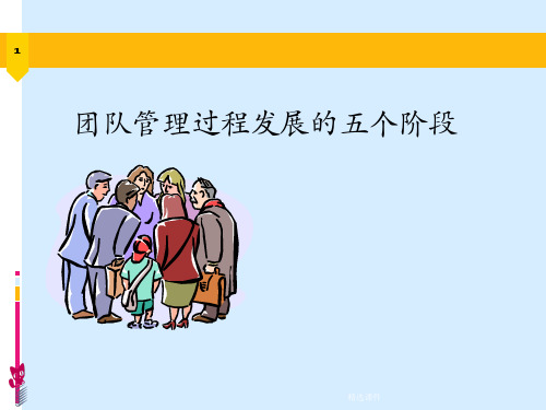 团队管理过程发展的五个阶段-精选