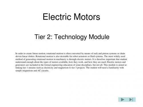 Electric Motor