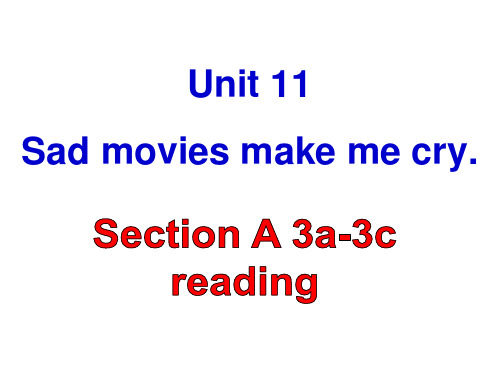 人教九年级全一册 Unit11 SectionA 3a-3c 课件