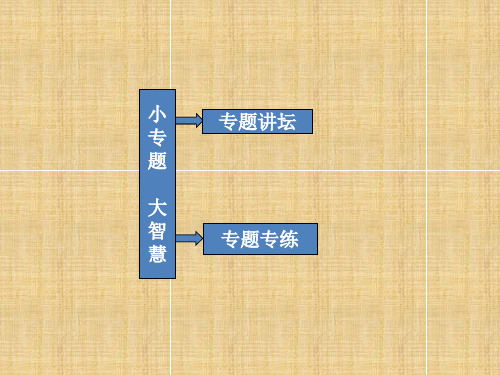 【三维设计】高中生物 第1部分 第2章 第1节 小专题 大智慧配套名师课件 新人教版必修3