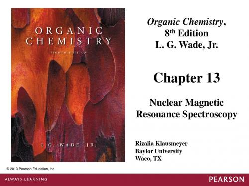 13_Lecture核磁共振谱(37页)(自学)