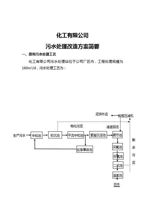化工废水处理方案
