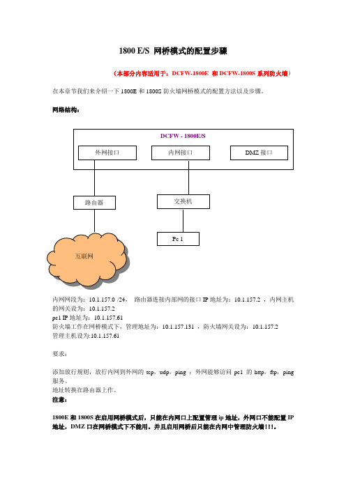 神码防火墙配置-配置步骤