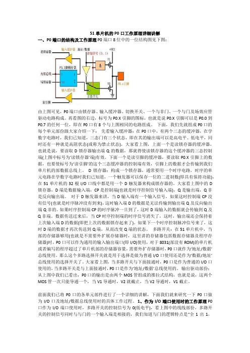 51单片机的P0口工作原理详细讲解