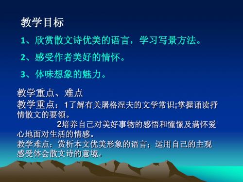 《蔚蓝的王国》PPT